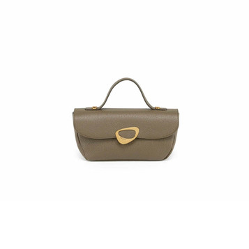 Arcadia Amelia East West Leather Grab Handbag