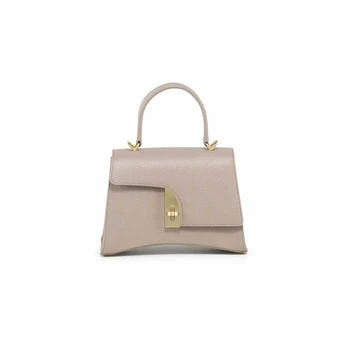 Arcadia Arco Medium Pebble Leather Grab Bag