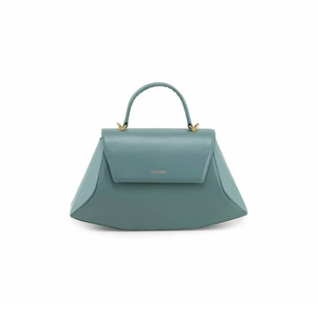 Arcadia Siren Large Top Handled Suede Leather Handbag