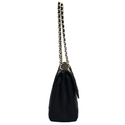 Carbotti Designer Quilted Leather Shoulder Handbag - Attavanti