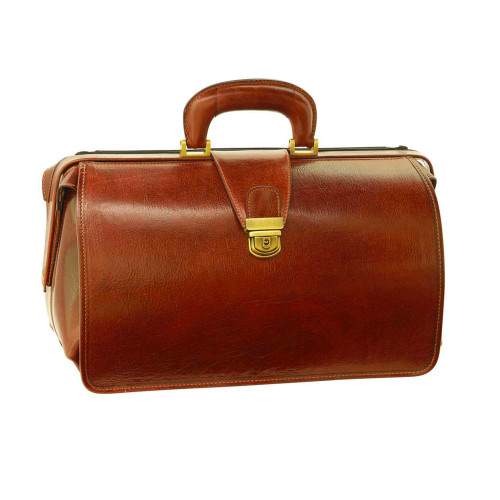 Retro Doctor Bag Leather Handbags