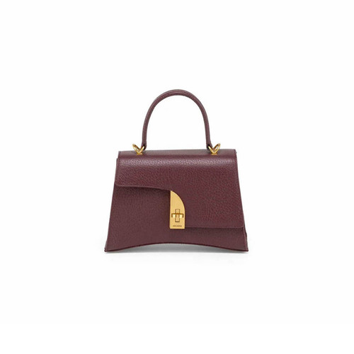 Arcadia Arco Medium Pebble Leather Grab Bag