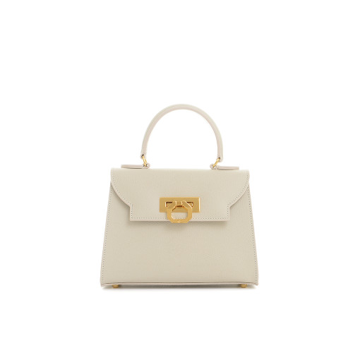 Carbotti Erika Italian designer Leather Grab Handbag