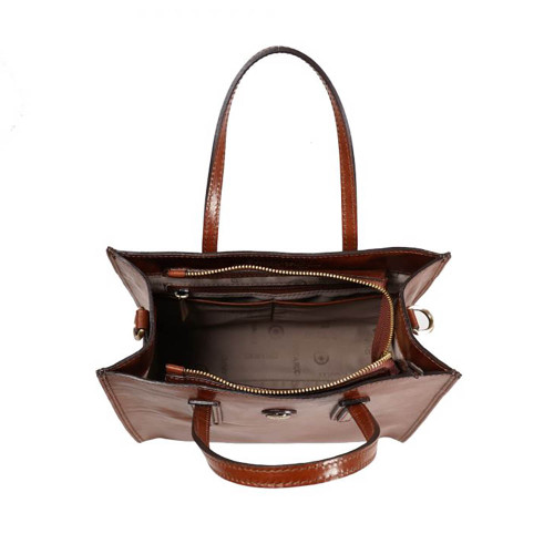 Chiarugi Italian Leather Classic Tote Shopper Bag