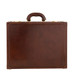 Chiarugi Italian Leather Traditional Attache Case - Brown