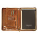 Chiarugi Leather A4 Notepad Organiser iPad Case - Brown