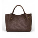 Ghibli Hand Woven Italian Leather Tote Bag