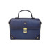 Pratesi Bella Aged Leather Grab Bag Dark blue