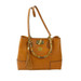Pratesi Bambu Aged Leather Tote Handbag