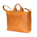 Terrida Veneto Italian Leather Travel Tote Bag - Mustard Yellow