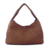 Ghibli Woven Italian Leather Hobo Bucket Bag