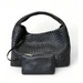 Ghibli Woven Italian Leather Hobo Bucket Bag