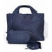 Ghibli Woven Luxury Italian Leather Grab Bag