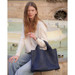 Ghibli Woven Luxury Italian Leather Grab Bag