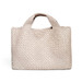Ghibli Woven Luxury Italian Leather Grab Bag