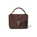 Ghibli Woven Leather Flap Over Grab Handbag