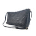 Ghibli Woven Leather Large Pochette Shoulder Handbag