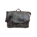 Chiarugi Classic Italian Leather Messenger  camo