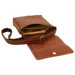 Old Angler Classic Leather iPad Messenger  Bag 