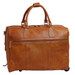 Old Angler Large Italian Leather Holdall Trolley Bag