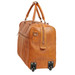 Old Angler Large Italian Leather Holdall Trolley Bag