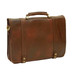 Old Angler Collections Leather Flap Over Briefcase 