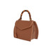 Buti Minny Medium Leather Bamboo Grab Handbag