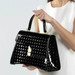 Arcadia Arco Large Patent Leather Grab Bag
