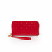 Arcadia Patent Leather Zip Purse Wristlet 