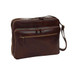 Old Angler Classic Leather Zip Messenger Laptop Bag 