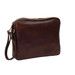 Old Angler Classic Leather Zip Messenger Laptop Bag 