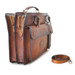 Pratesi Milano Aged Leather Briefcase
