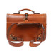 Dust Studs Leather Buckle Briefcase Backpack  