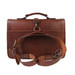 Dust Studs Leather Buckle Briefcase Backpack  