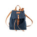 Dust Leather And Waxed Cotton Small Backpack