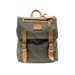 Dust Leather And Cotton Backpack