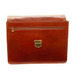 Old Angler Classic 2 Section Leather Briefcase 