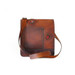 Pratesi Aged Leather Cross-Body Messenger