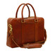 Old Angler Leather 13" Laptop Briefcase Business Bag