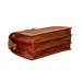 Old Angler 3 Compartment  Italian Leather Briefcase