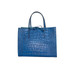 Buti Fannie Croc Printed Leather Tote Bag 