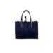 Buti Fannie Croc Printed Leather Compact Tote Bag 
