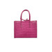 Buti Fannie Croc Printed Leather Compact Tote Bag 