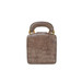 Pratesi Brunelleschi Croc Print Leather Compact Handbag