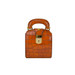Pratesi Brunelleschi Croc Print Leather Compact Handbag