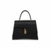 Arcadia Arco Large Pebble Leather Grab Bag