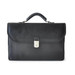 Pratesi Piccolomini Italian Aged Leather Briefcase