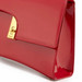 Arcadia Arco Large Smooth Patent Leather Grab Bag