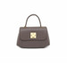Arcadia Bernadette Pebble Leather Grab Handbag