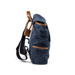 Dust Leather And Waxed Cotton Backpack